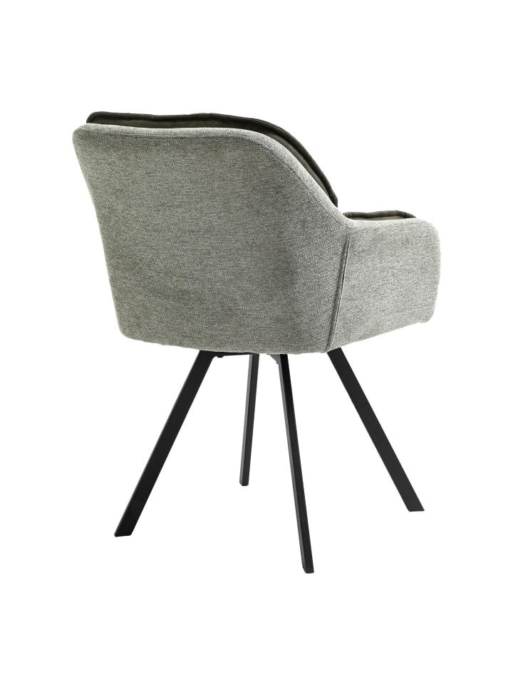 GMD Living 2er Set Esszimmerstuhl Drehstuhl LUKAS in grün günstig kaufen onesize