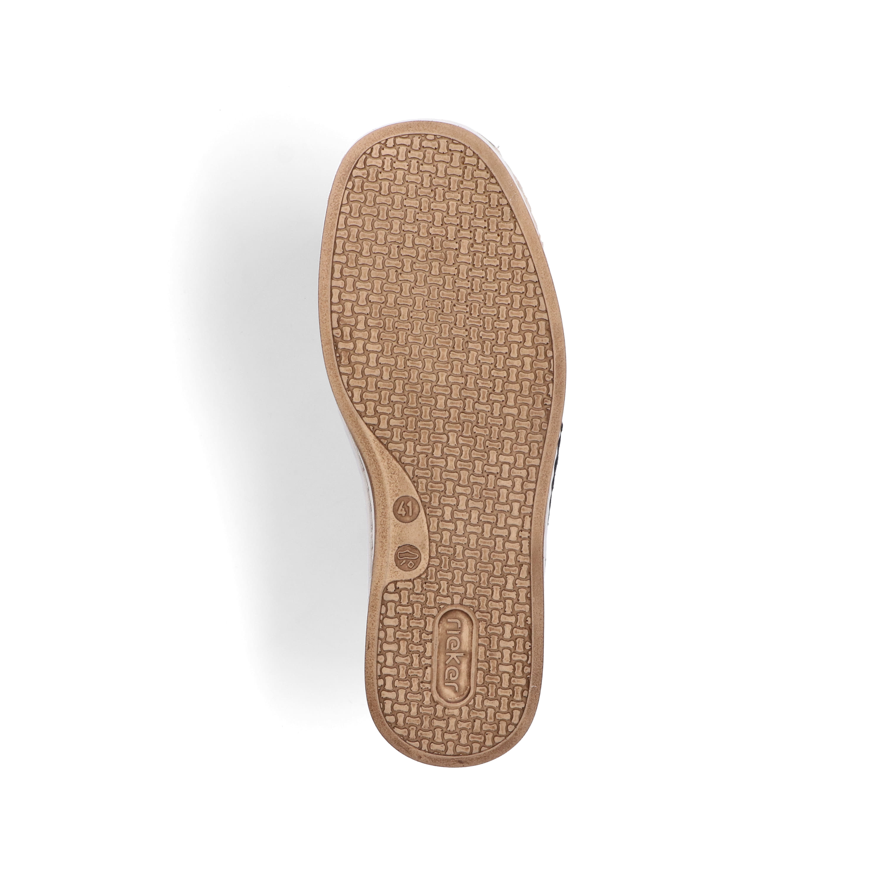 Rieker Herren Slipper hellbeige-steingrau