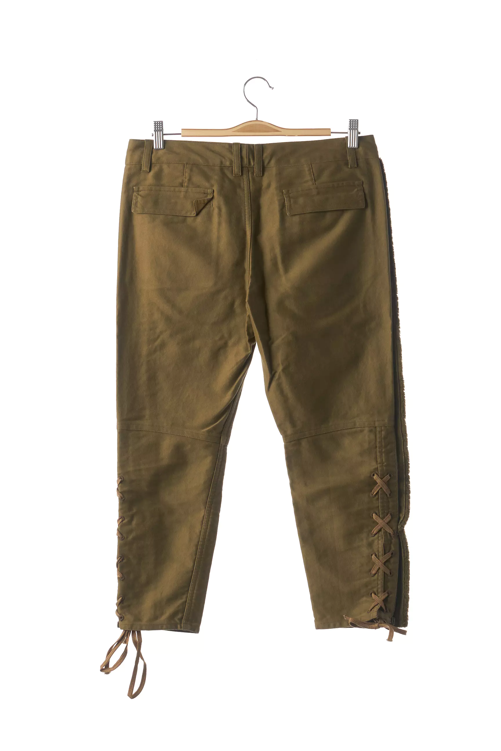 Isabel Marant Pantalon7 8 Femme couleur vert