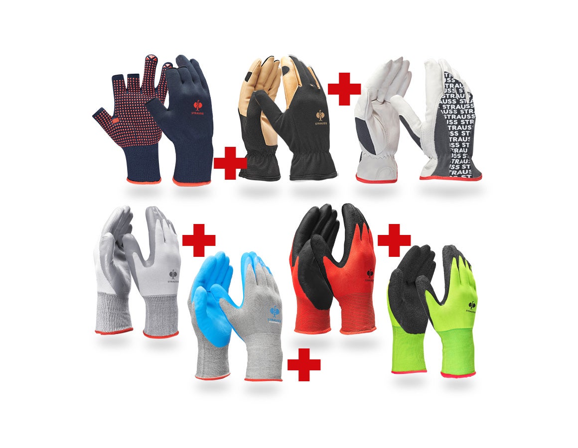 Handschuh TEST-SET Montage