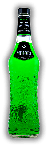 Midori Melon Liqueur Midori Melon Liqueur Ein außergewöhnlicher Melonenlikör - eine beliebte Zutat zum Mixen. 0,7	 Liter - Vol 20%