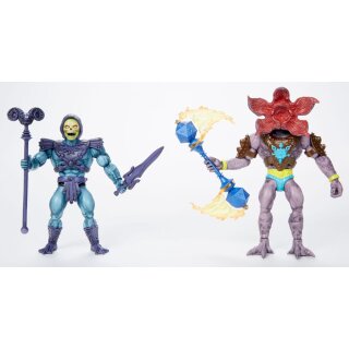 Masters of the Universe x Stranger Things Origins Actionfiguren 2er-Pack - Skeletor & Demogorgon