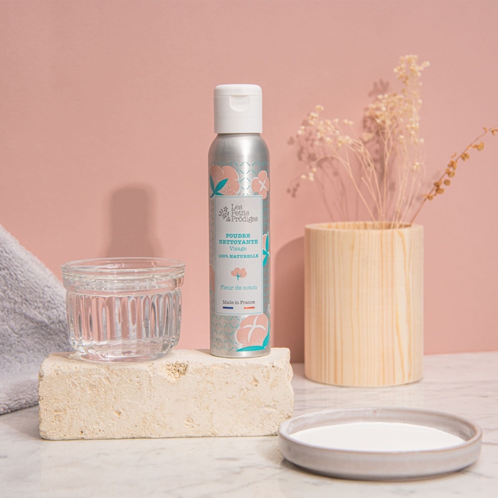 Les Petits Prödiges Poudre Nettoyante Visage Fleur de Coton Nettoyant Visage