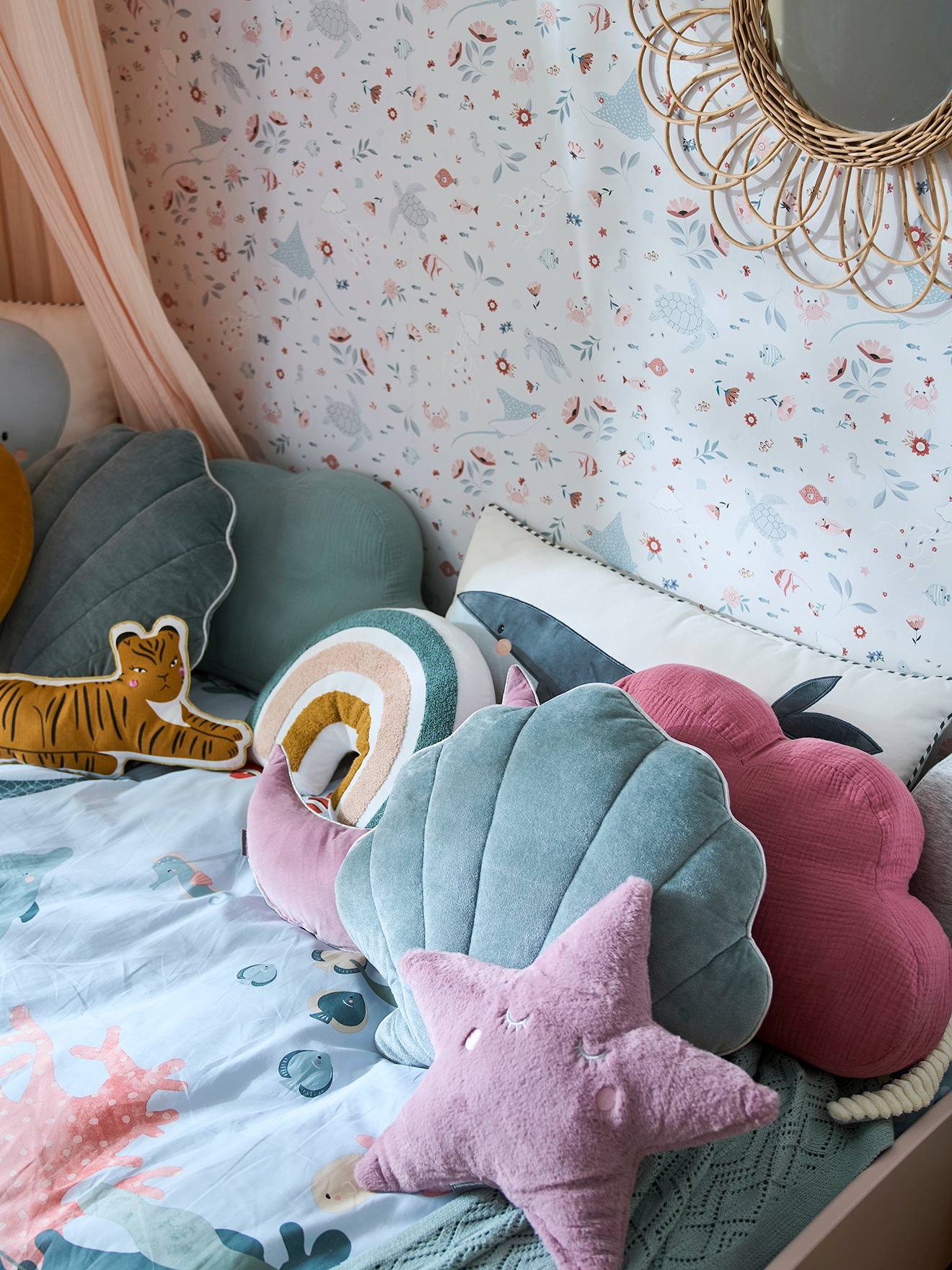 Lilipinso Kinderzimmer Vliestapete DREAMY SEALIFE LILIPINSO - mehrfarbig