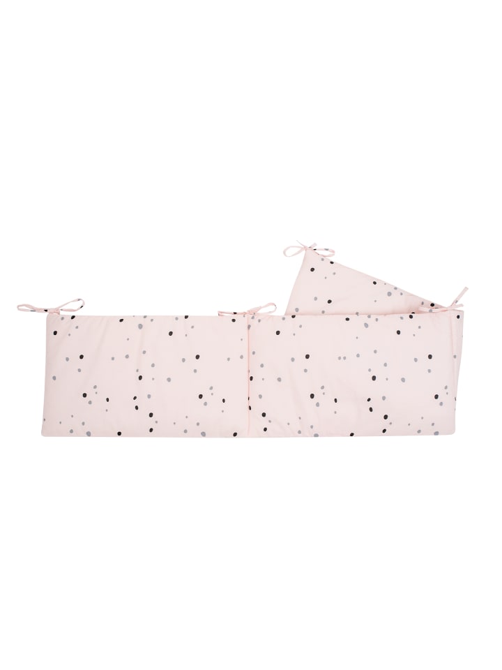 Kikkaboo Babybettnestchen Bär 180x35cm in rosa günstig kaufen 60x120 cm