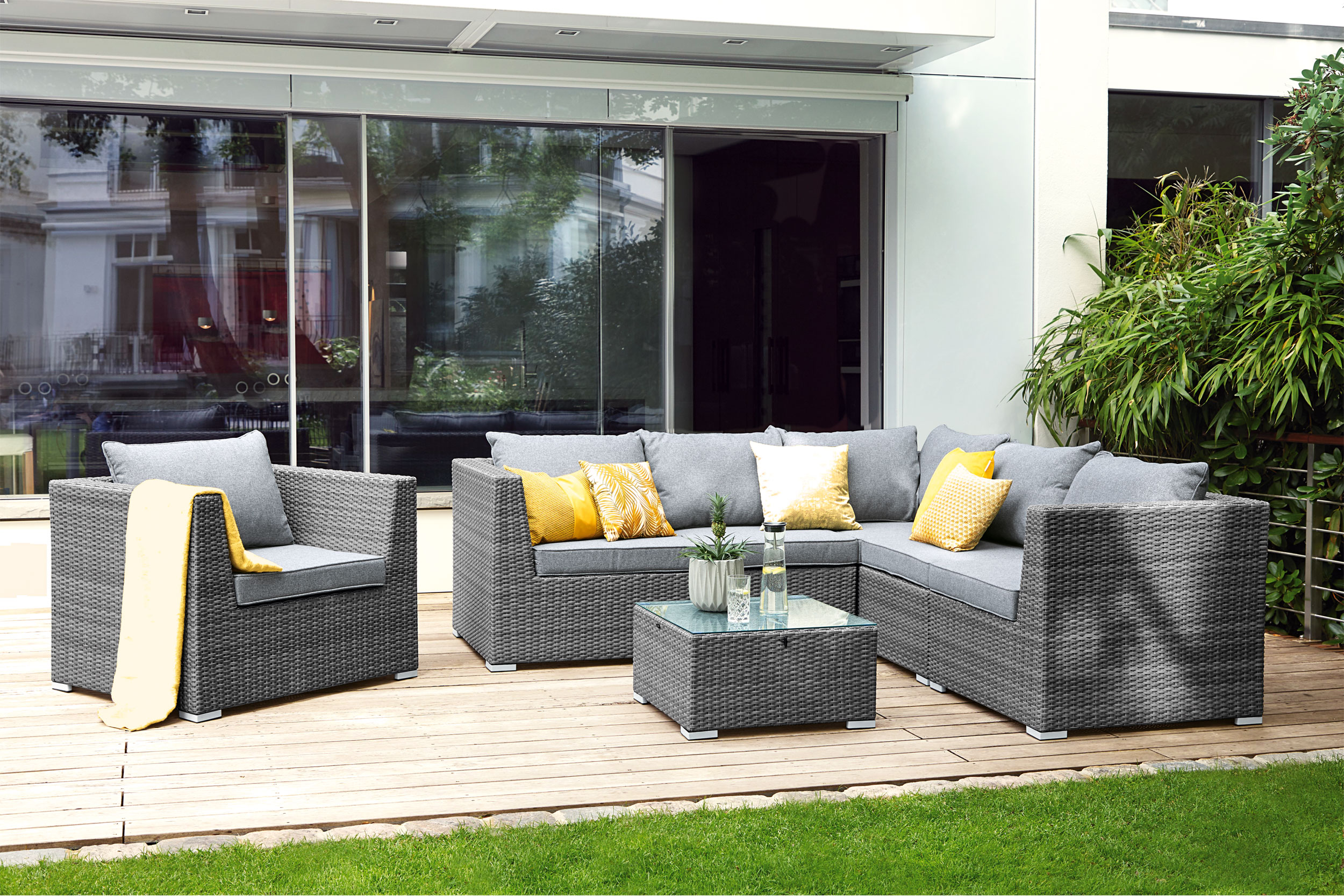 OUTDOORGartensofa Eckelement