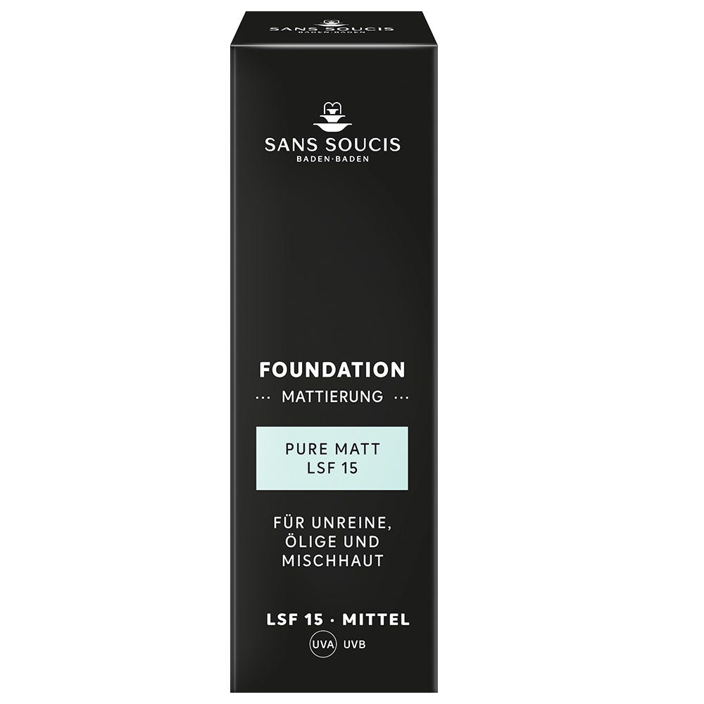 Sans Soucis Pure Matt Foundation 10 Light Beige 30 ml