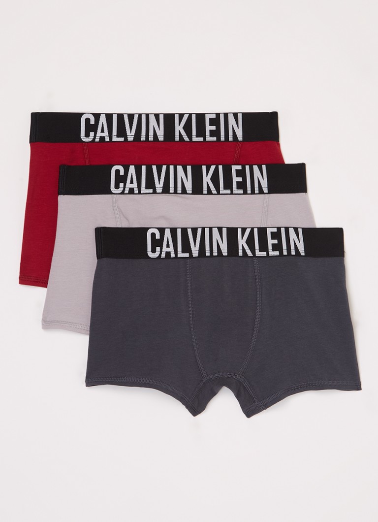 Calvin Klein Boxer Shorts with logo waistband in a 3-pack
