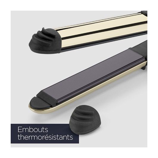 Placă de îndreptat și ondulat păr BaByliss ST484E – 2 în 1 – Onyx negru