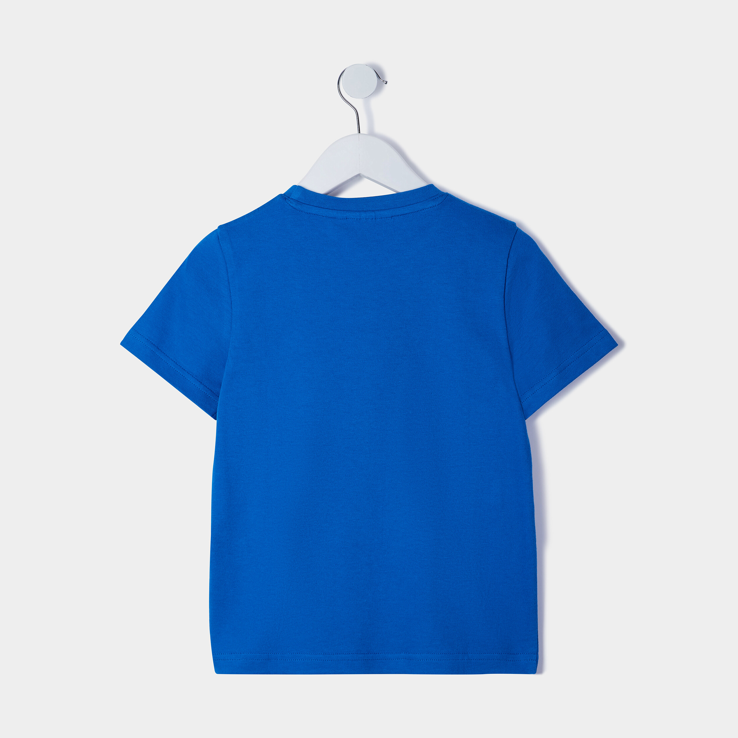 T-shirt manches courtes Super Mario bleu garçon | La Halle