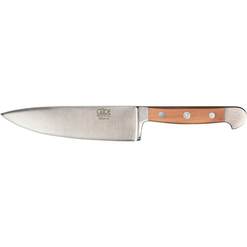 GÜDE Messer Stahl, Holz B805/16 Braun, Silber