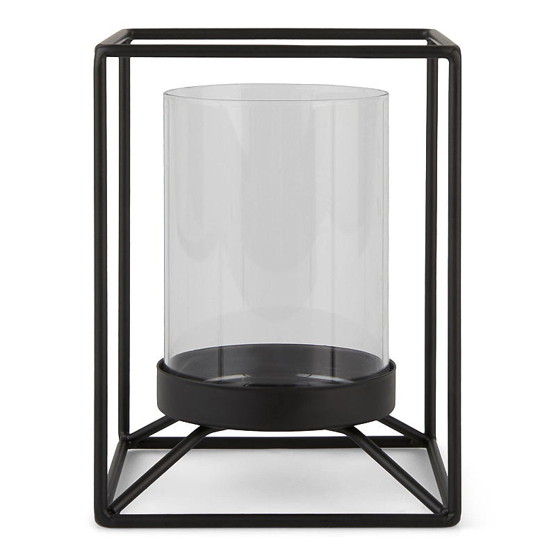 Home Lysholder 13x18 cm metall/glass