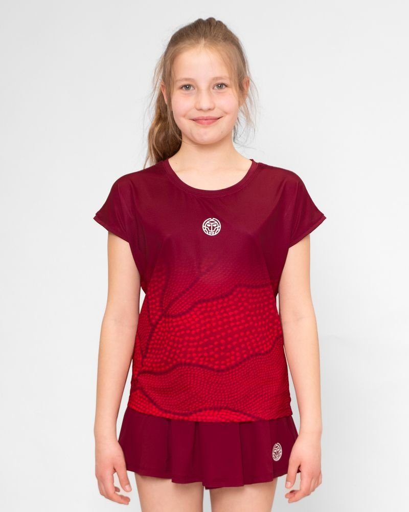 BIDI BADU Tennisshirt Protected Leafs