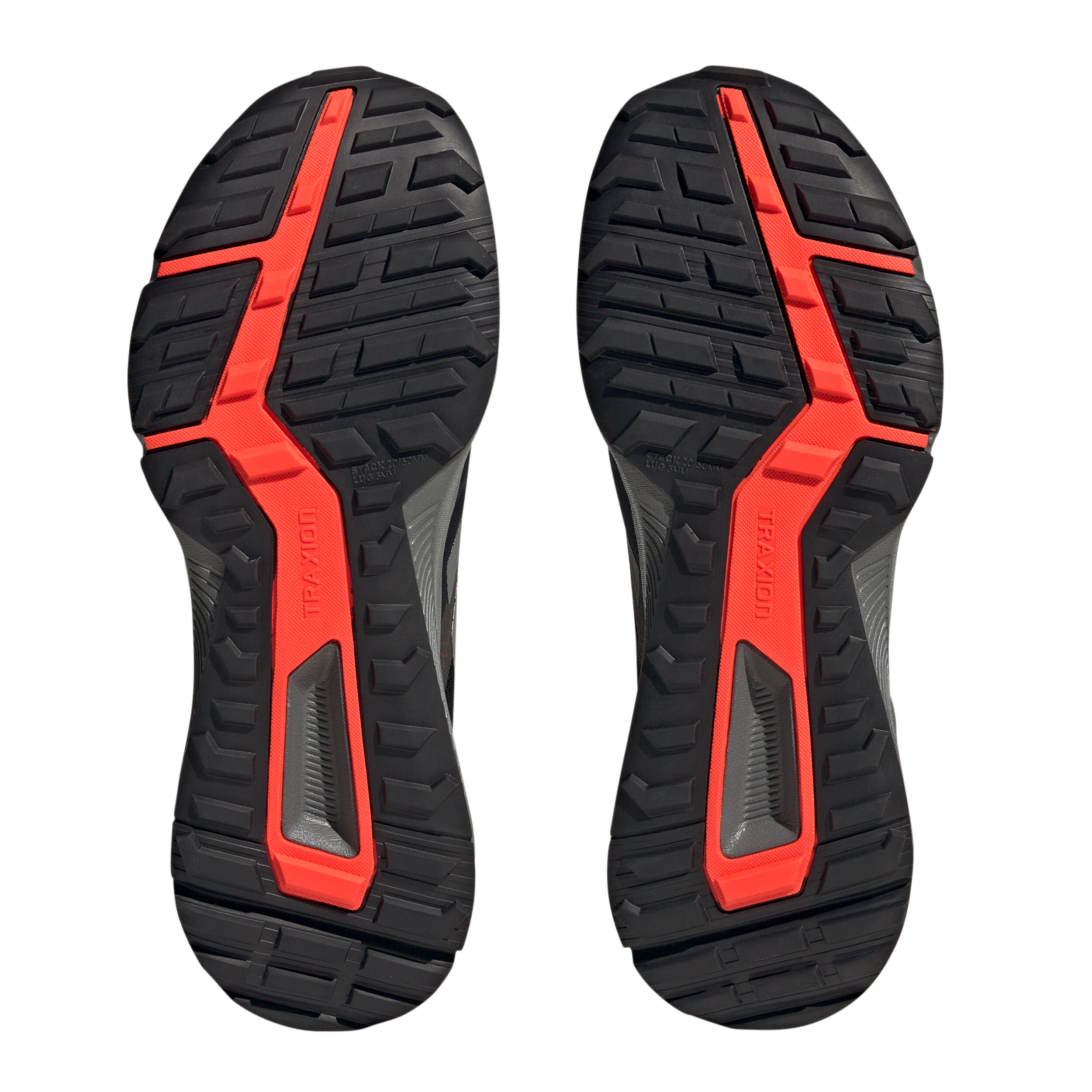 Terrex Soulstride Trailschuh Herren - Schwarz, Orange