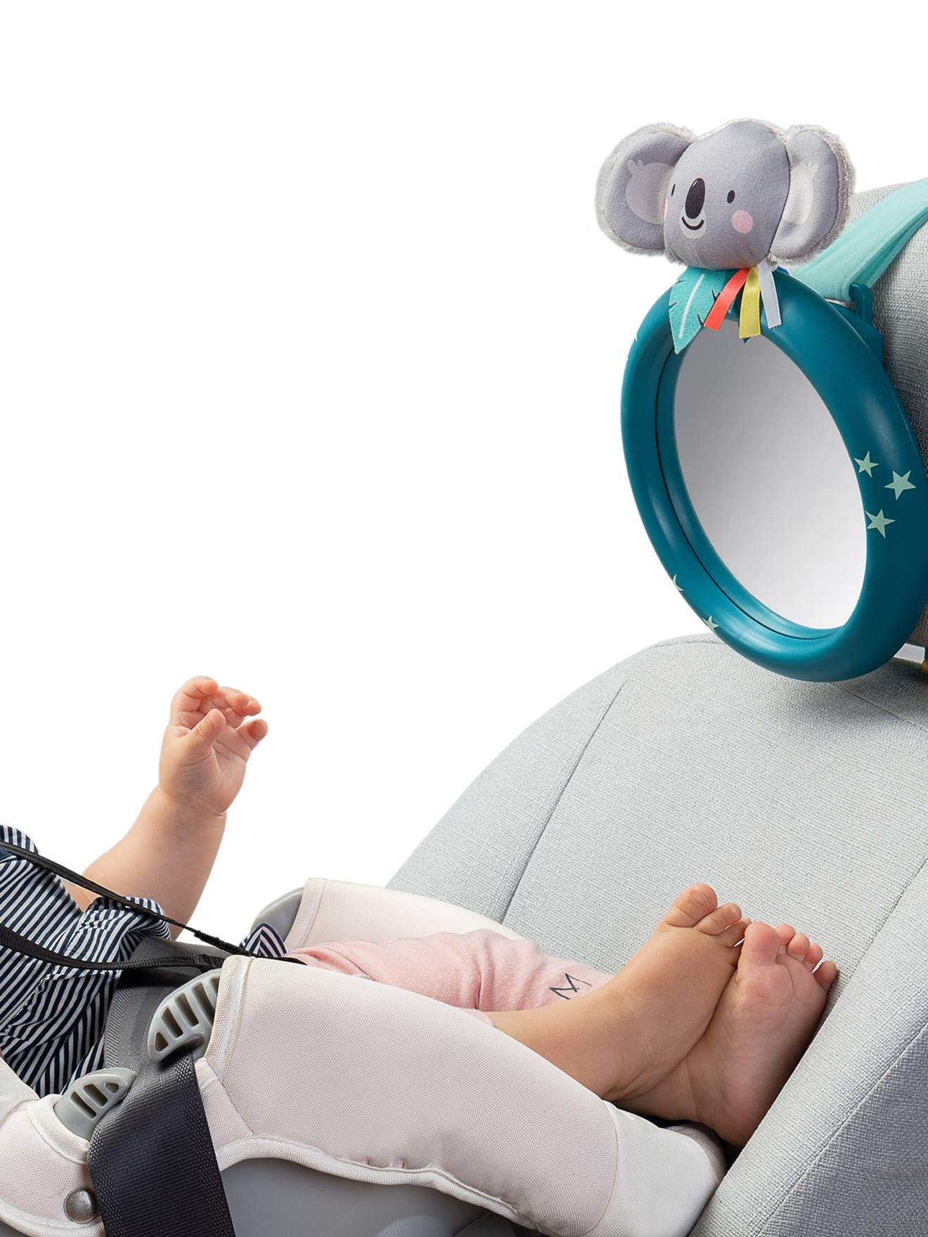Miroir de voiture Koala TAFTOYS beige