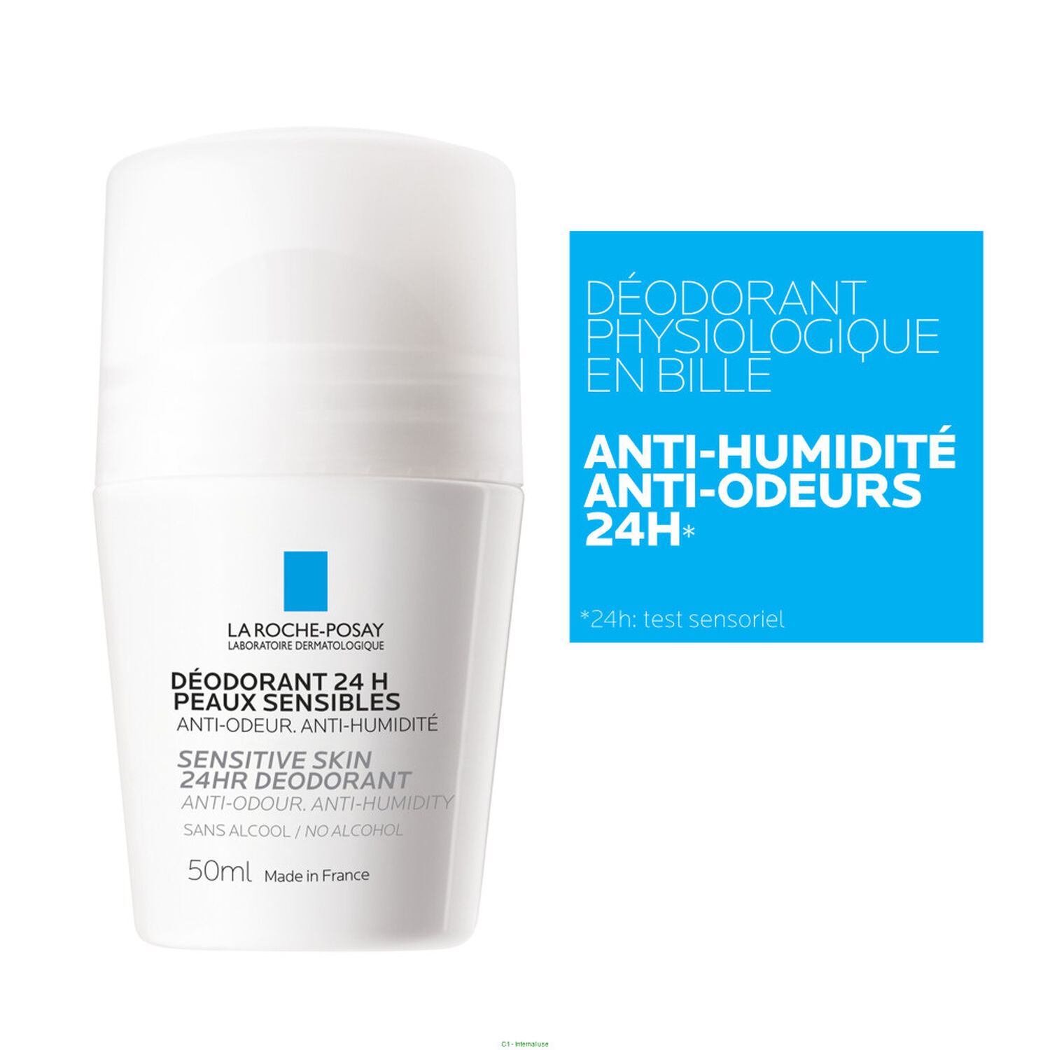 la roche-posay Déodorant Physiologique 24h Roll-On Anti-Odeurs & Anti-Humidité 2x50 ml