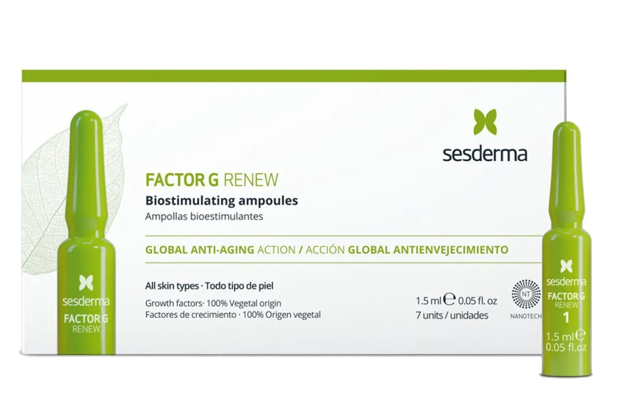 Βιοδιεγερτικές αμπούλες Sesderma Factor G
