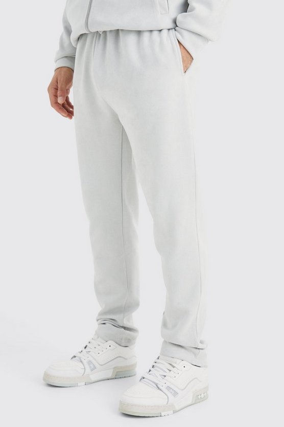 Skinny Hose aus Wildlederimitat