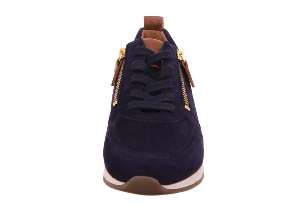 GABOR Freizeit Schnürer blau Gabor Fashion Sneaker low 43.411.16 blau