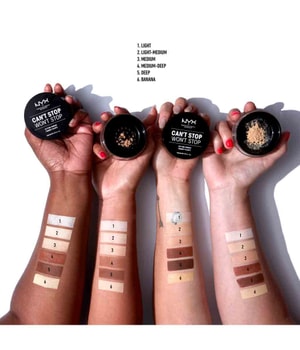 NYX Professional Makeup Can't Stop Won't Stop Setting Powder Fixierpuder-6 g