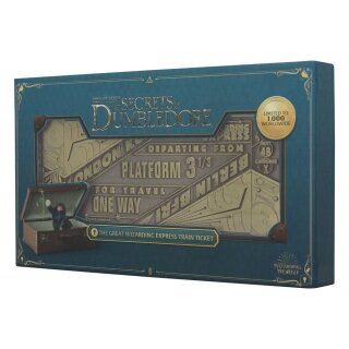 Fantastic Beasts The Great Wizarding Express Limited Edition Train Ticket