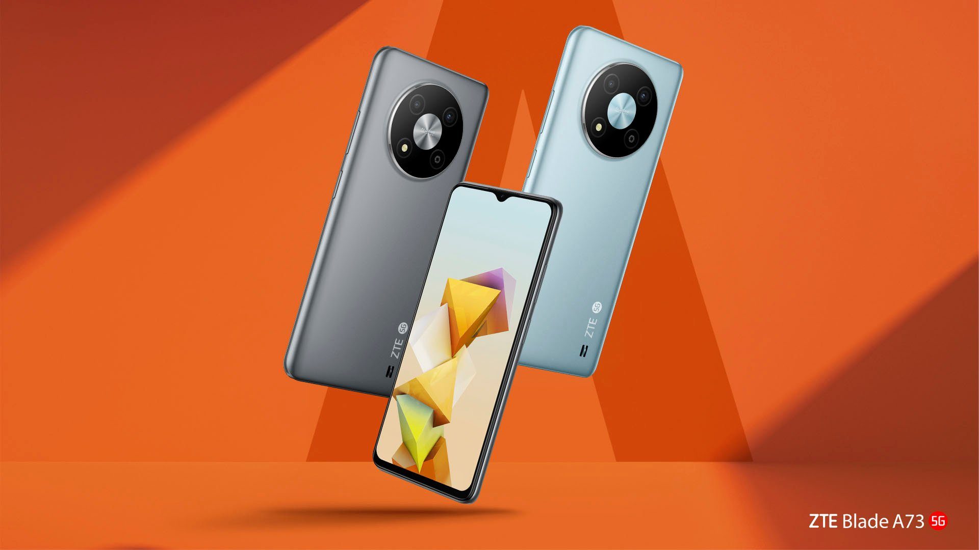 ZTE Blade A73 5G Smartphone (16,56 cm/6,52 Zoll, 128 GB Speicherplatz, 50 MP Kamera)