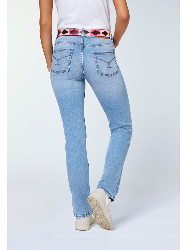Polo Sylt Jeans in Blau günstig kaufen