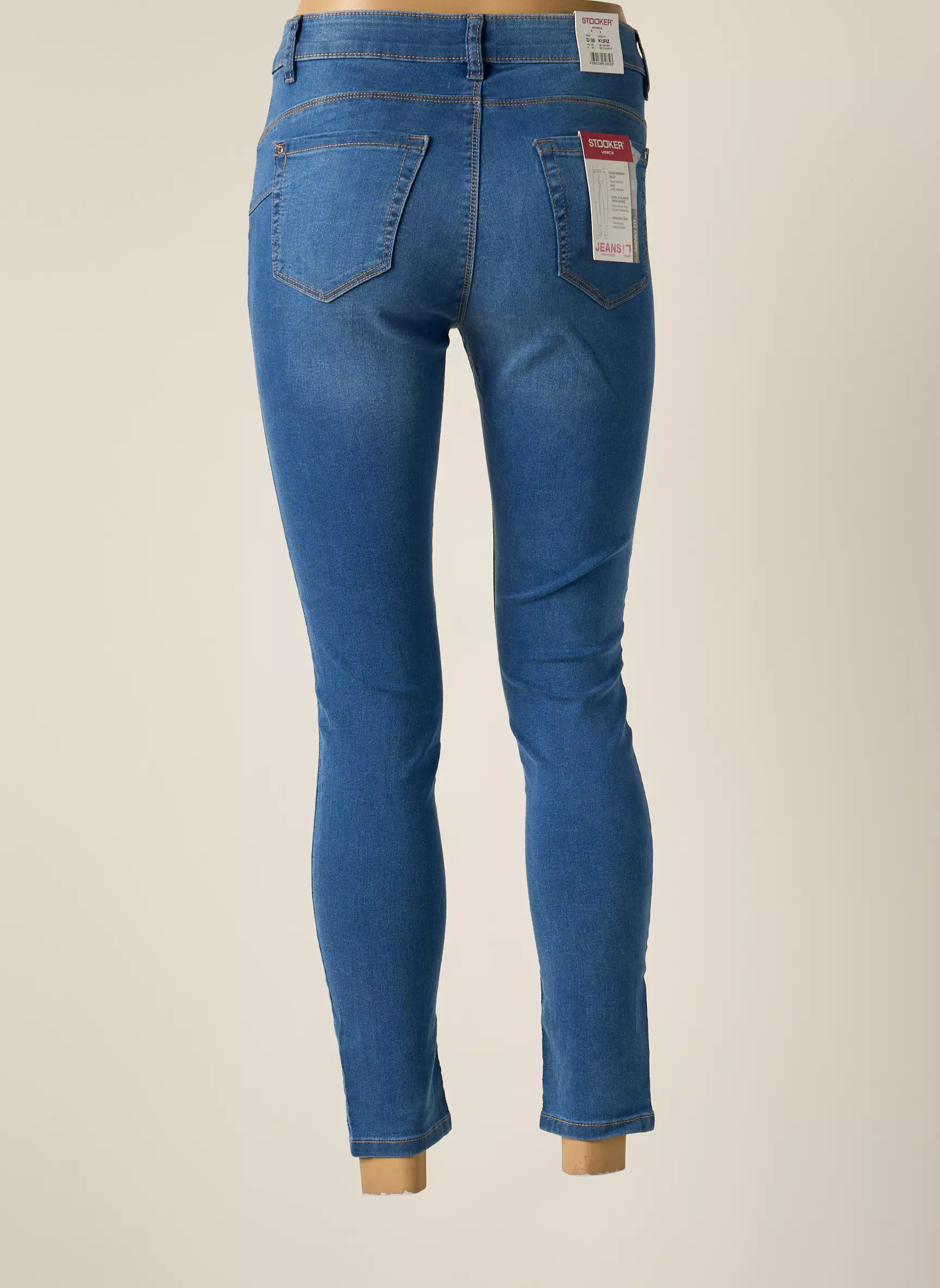 Stooker Jeans Skinny Femme couleur bleu