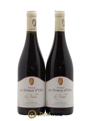 IGP Pays d'Hérault Le Pradel Terrasse d'Elise (Domaine de la)  2016 - Lot de 2 Bouteilles