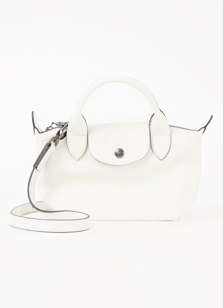 Geantă de mână din piele Longchamp Le Pliage Xtra, mărimea XS