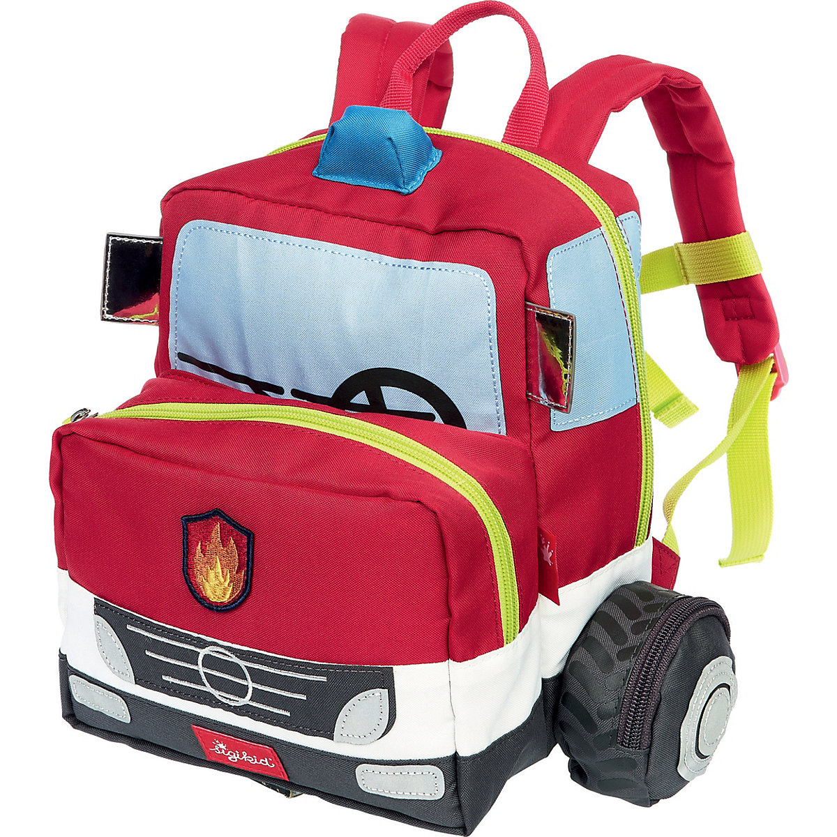 3D-Kinderrucksack Feuerwehrauto