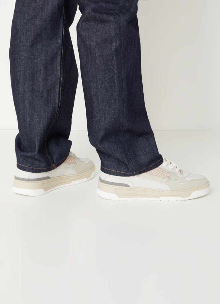 Kožené tenisky Filling Pieces Cruiser Crumbs se síťovanými detaily