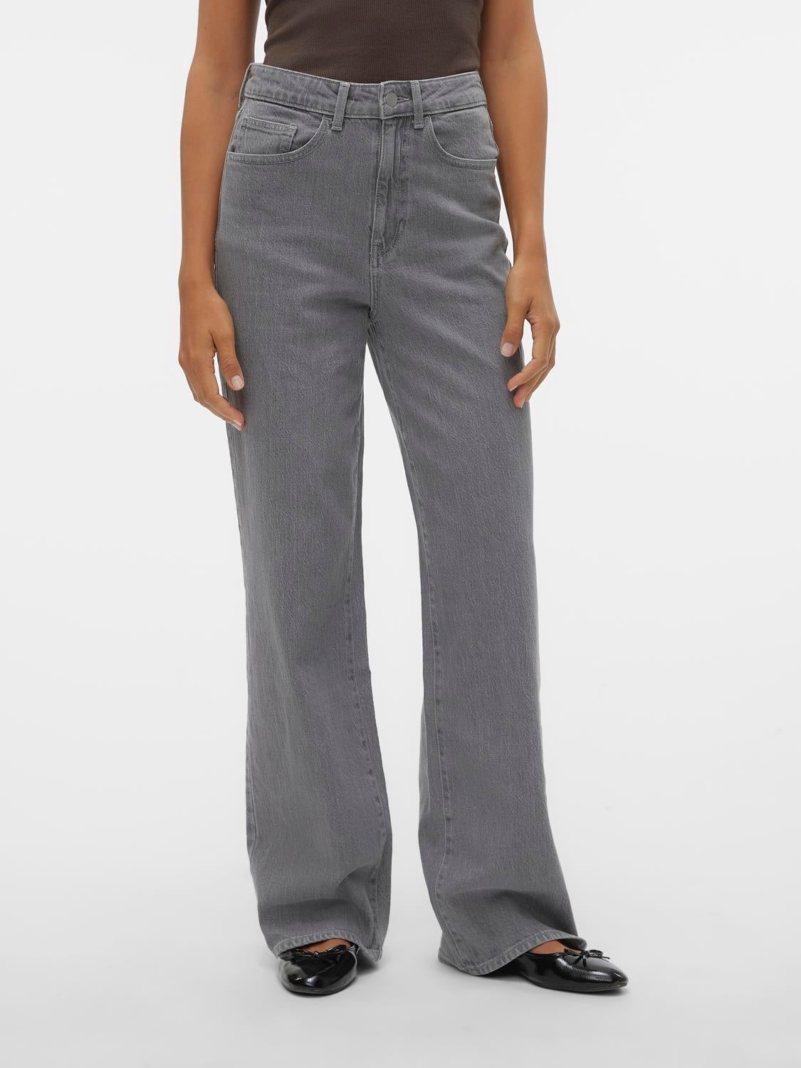 VMMATHILDE Hohe Taille Weit geschnitten Jeans