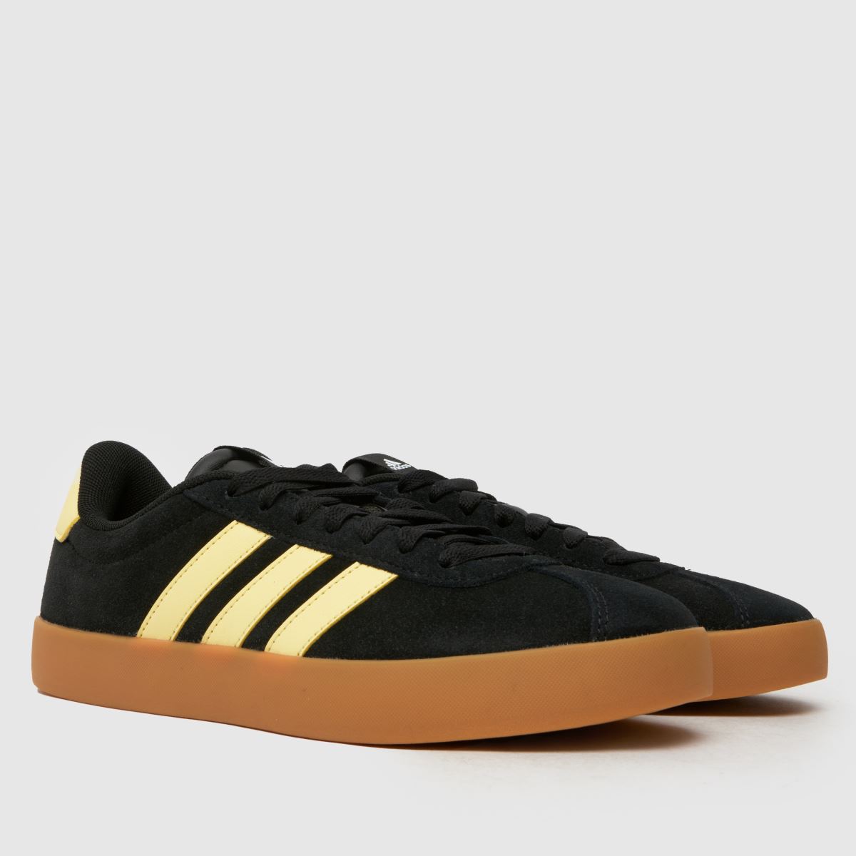 adidas vl court 3.0 – svarta, flerfärgade träningsskor