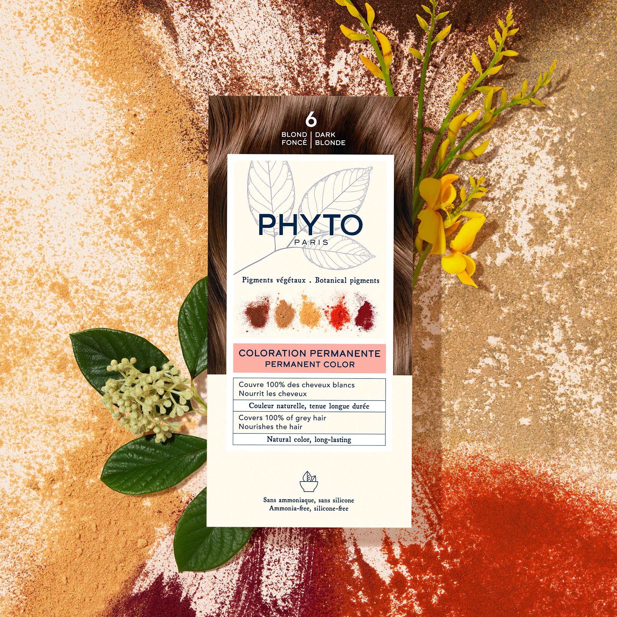 PHYTOCOLOR Kestoväri - Hiusten värjäys