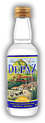 Depaz Blanc Agricole 50% Martinique 0,05 Liter Depaz Blanc Agricole 50% Martinique 0,05 Liter Komplexer und floraler weißer Rum. 0,05	 Liter - Vol 50%