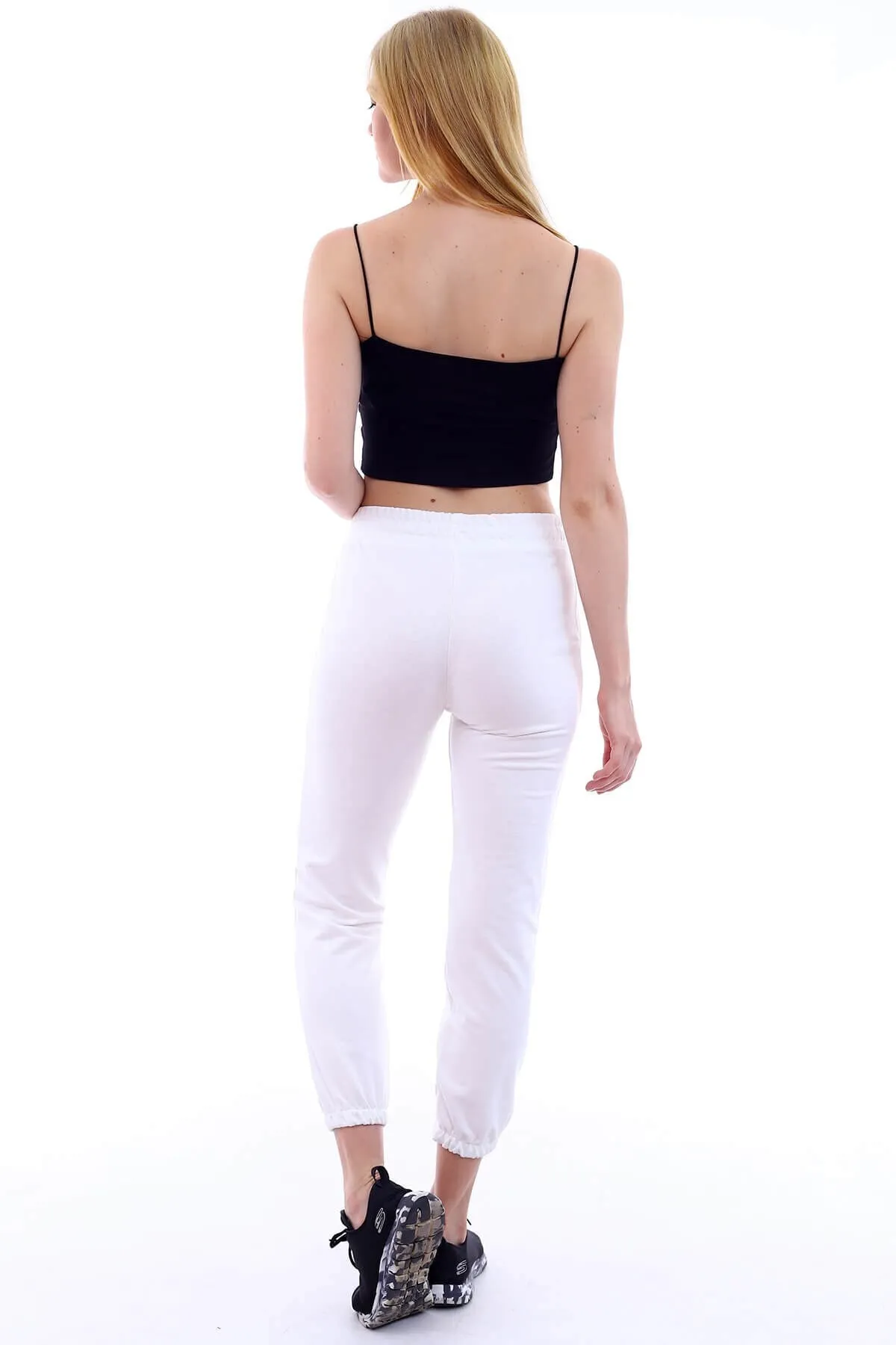 Deafox  Jogginghose - Ecru - Straight