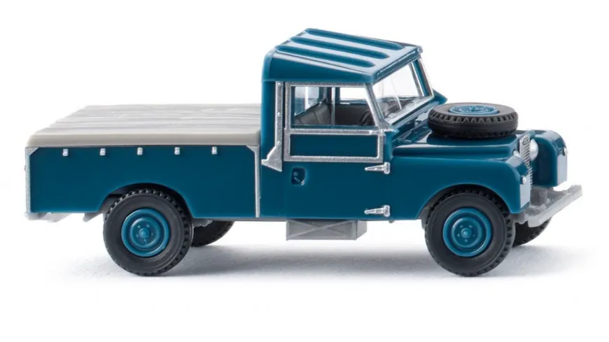 WIKING 010702 1:87 Land Rover Pickup - azurblau