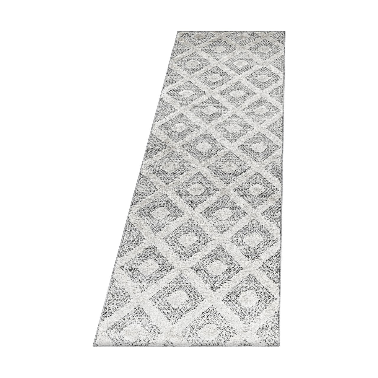 Ayyildiz Teppich, PISA 4707, GREY, 80 x 250 cm