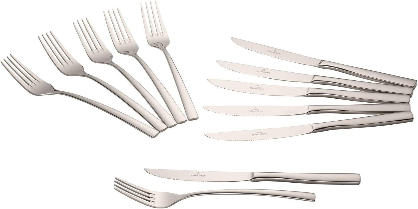Villeroy & Boch Besteck-Set Piemont Steakbesteck-Set 12tlg.