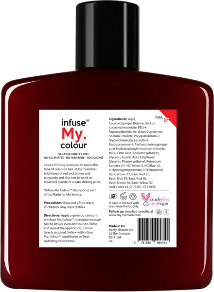 My. infuse My. colour Ruby Shampoo