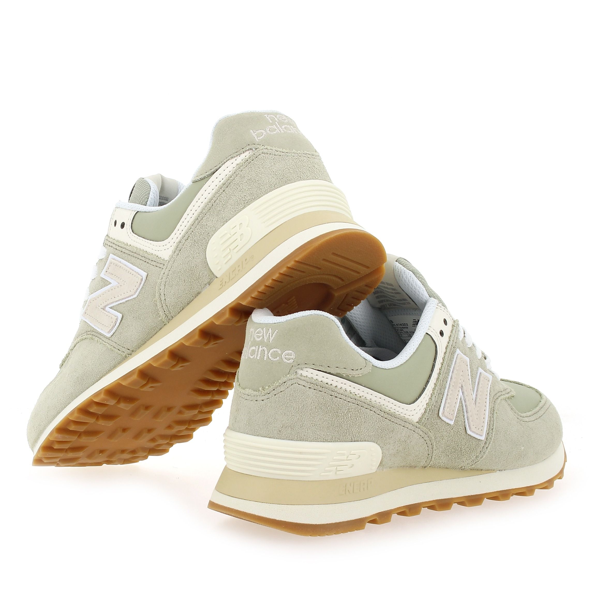 New Balance  WL574Q - Vert Sauge