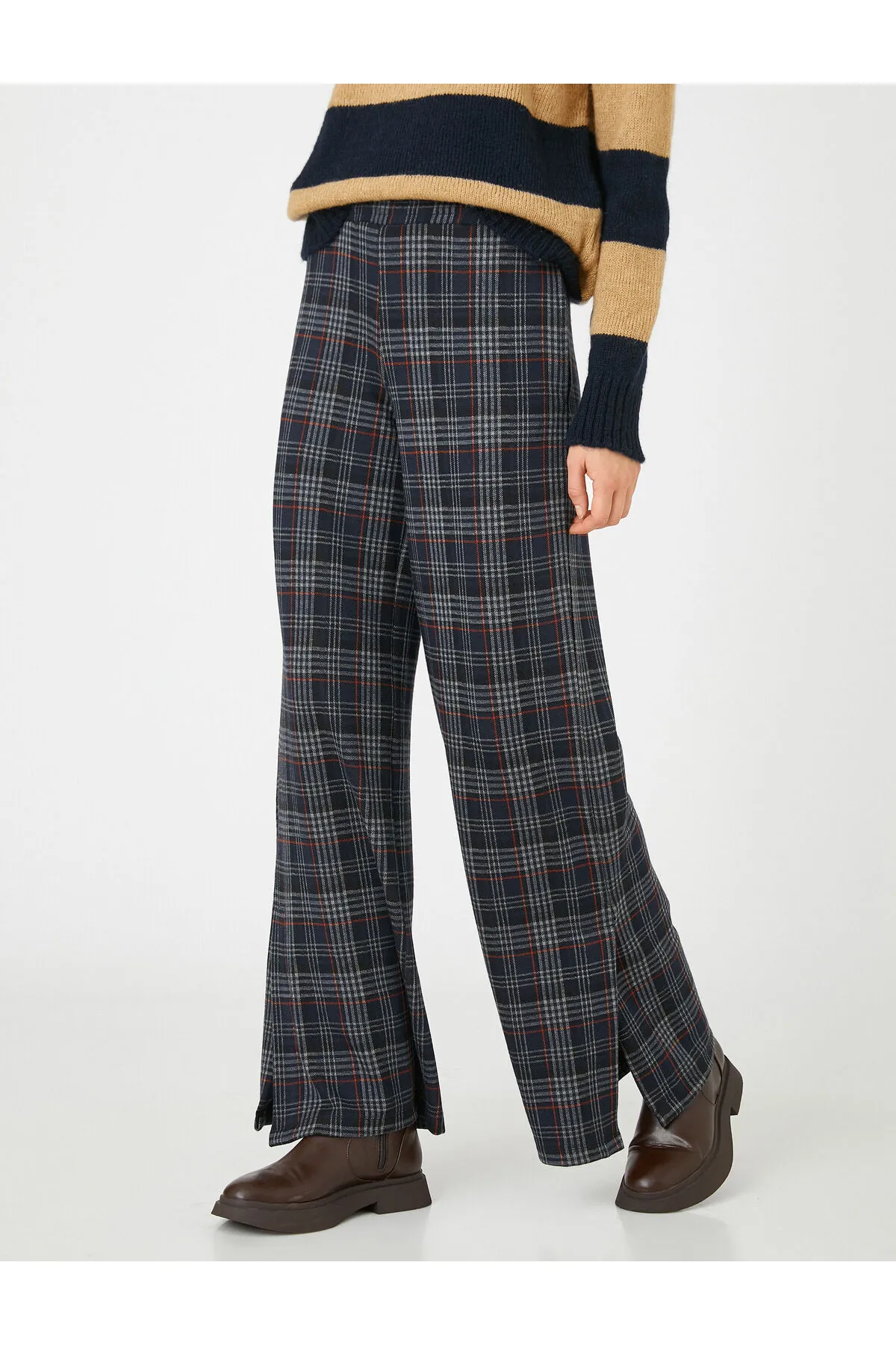 Koton  Hose mit weitem Bein und Schlitz