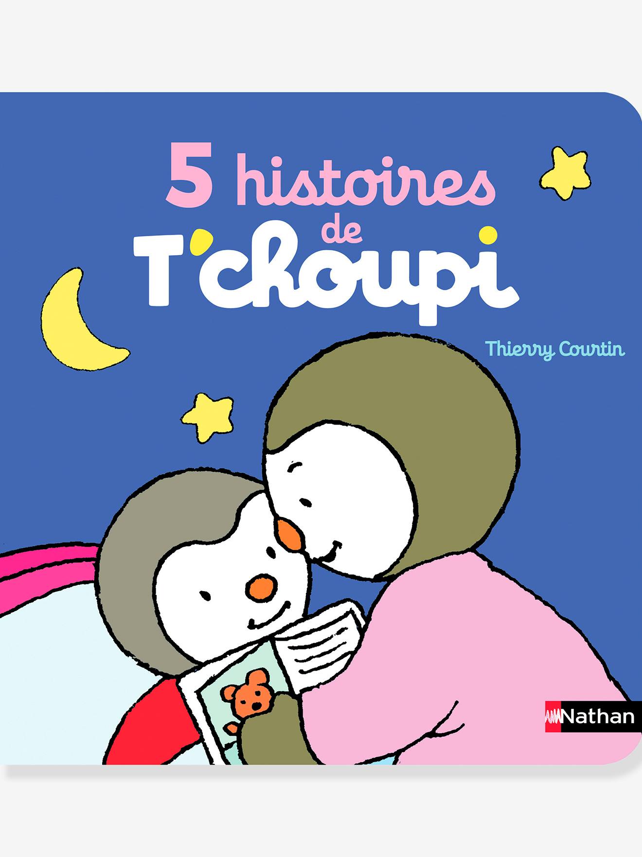 5 histoires de T'choupi NATHAN bleu