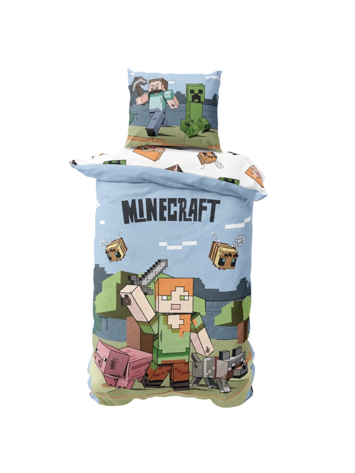 Minecraft Bettwäsche-Set 