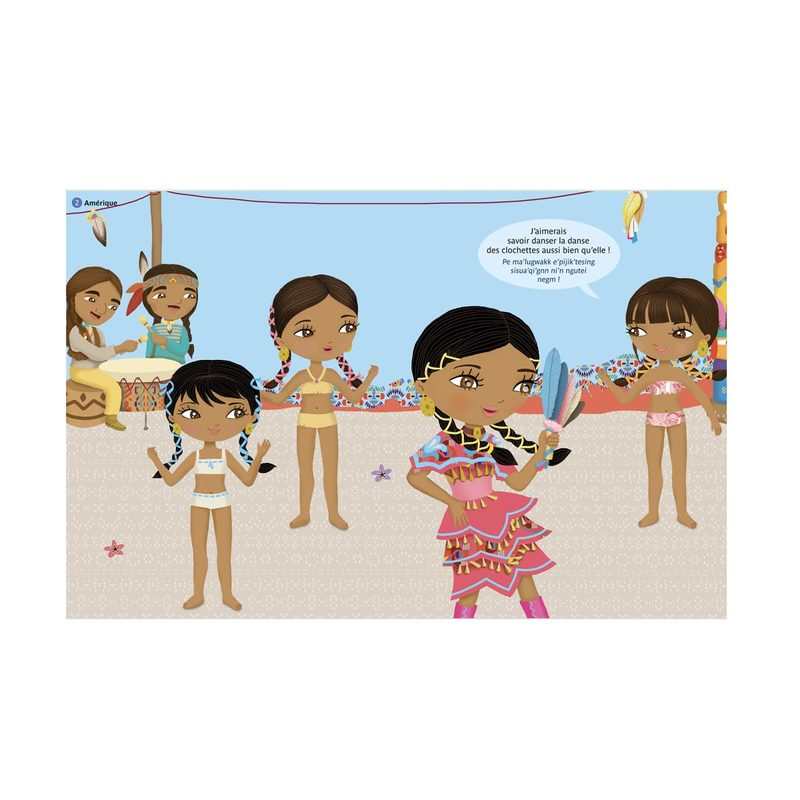 Livre Minimiki, Danses du monde Stickers - Play Bac