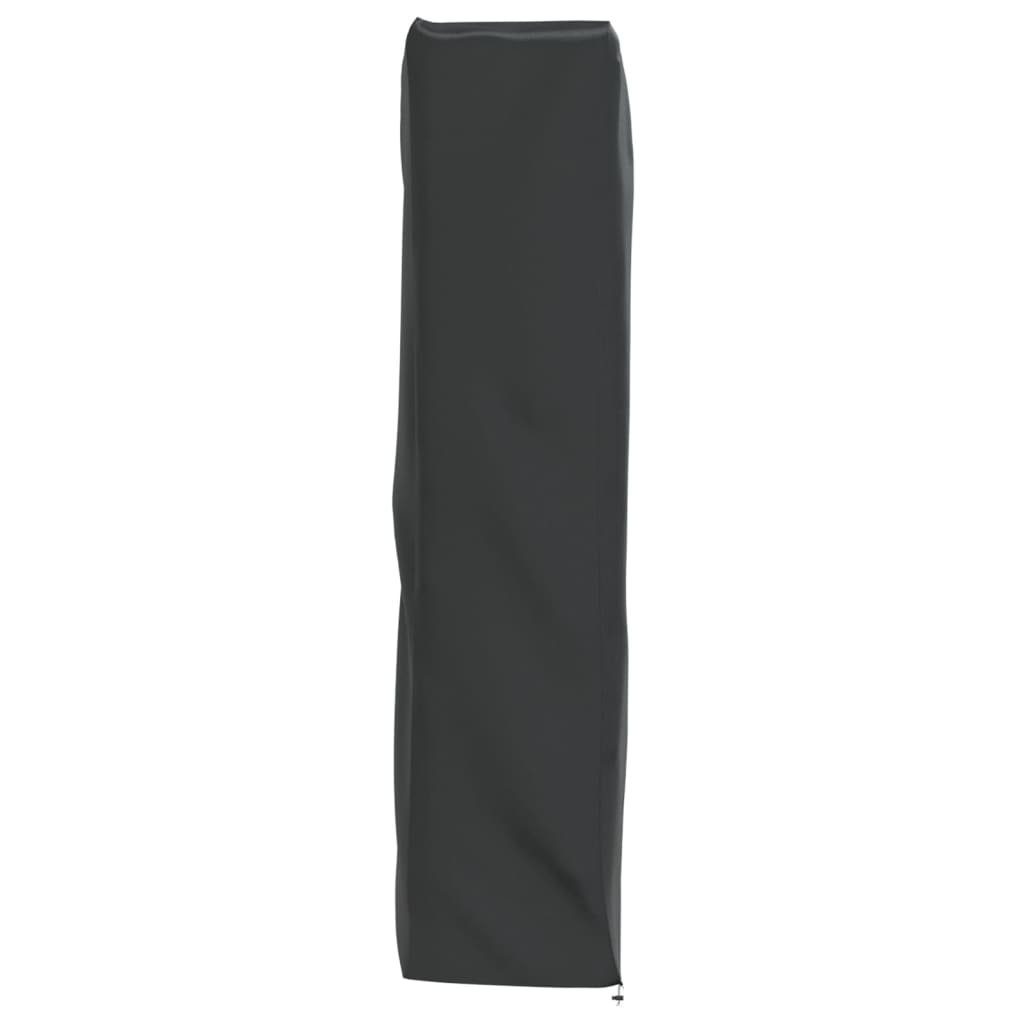 vidaXL Gartenmöbel-Schutzhülle Heizstrahler-Abdeckung Pyramidenform Schwarz 420D Oxford (1-St)