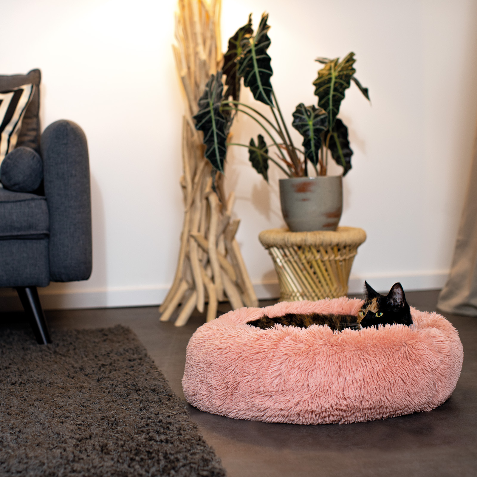 Lionto Hundebetten Lionto Donutbett rosa M