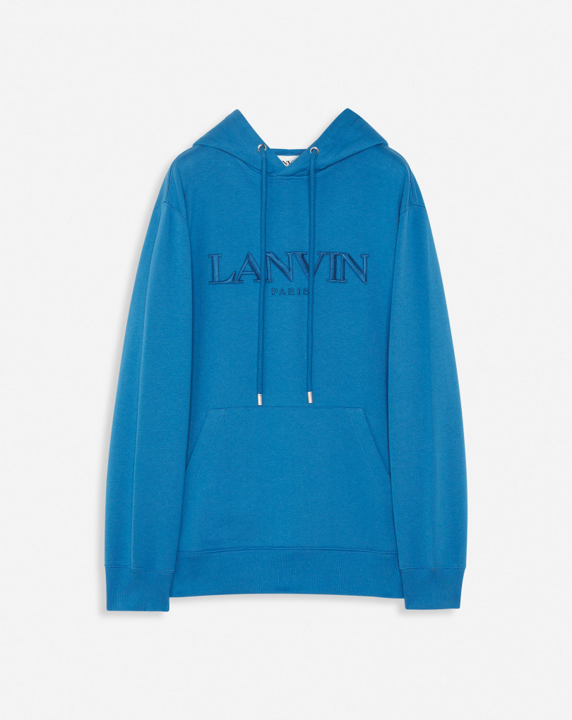 HOODIE OVERSIZE BRODÉ LANVIN PARIS