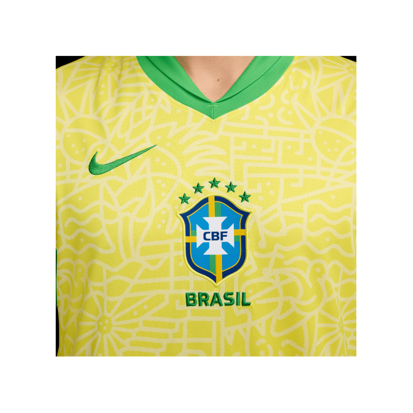 Nike Brasilien Trikot Home 2024 Gelb F706